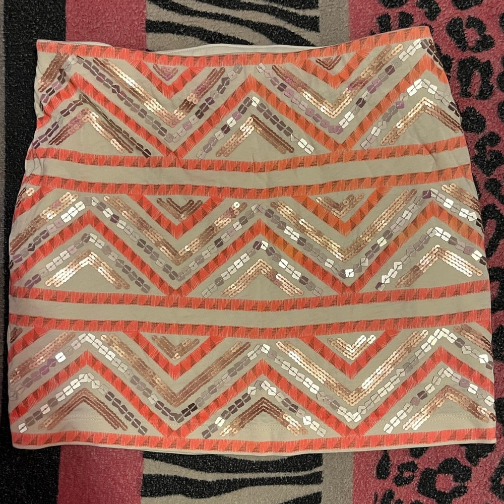 Vintage Sequins Express Mini skirt